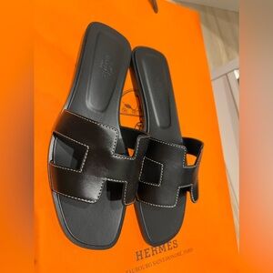 Brand new Hermes Oran sandals